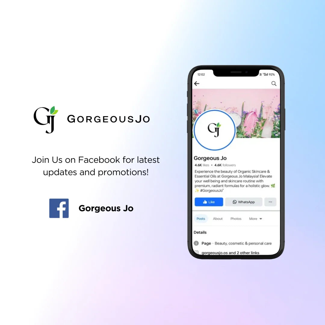 Discover the Best of Organic Living on Gorgeous Jo Facebook Page! - GJ Group Sdn Bhd