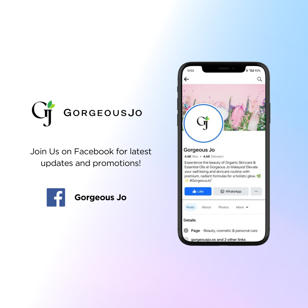 Discover the Best of Organic Living on Gorgeous Jo Facebook Page! - GJ Group Sdn Bhd