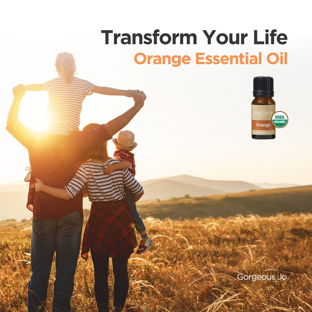 Transform Your Life: Orange Essential Oil for Stress and Anxiety