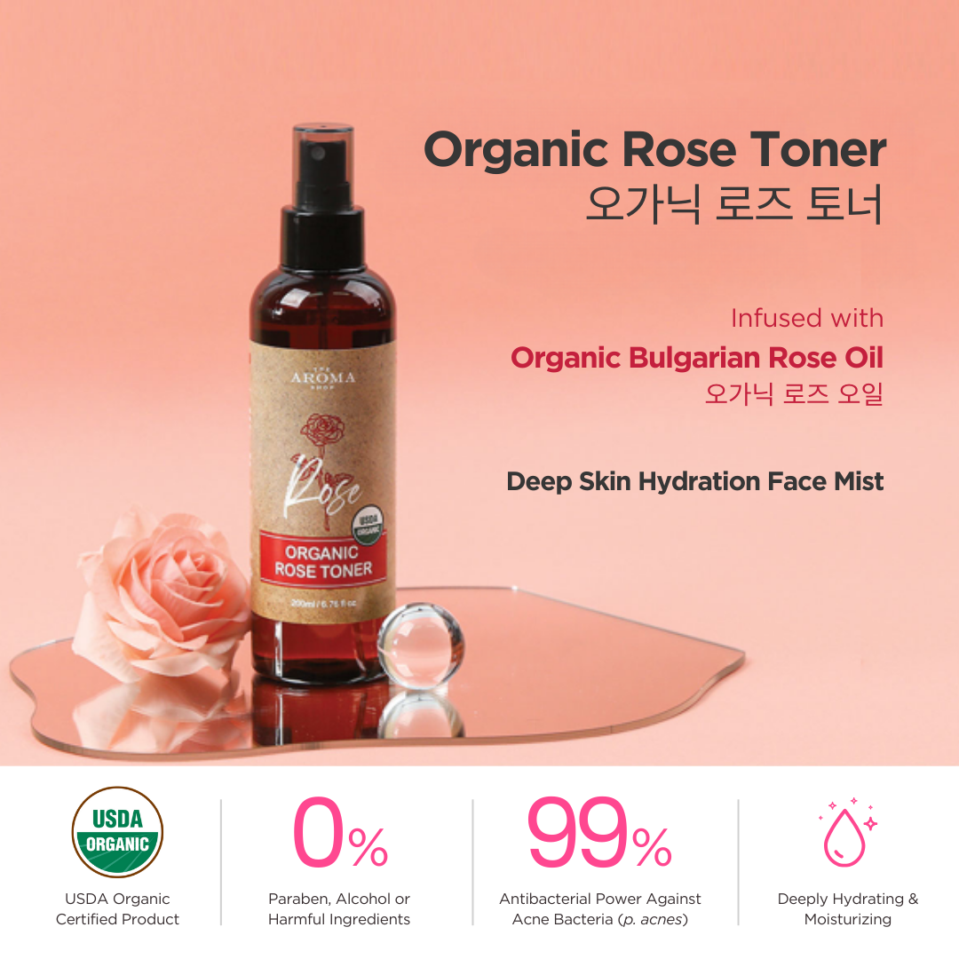 The Aroma Shop Organic Rose Toner