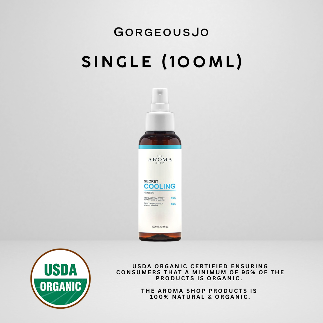 The Aroma Shop Organic Rose Secret Cooling Mist (100ml)