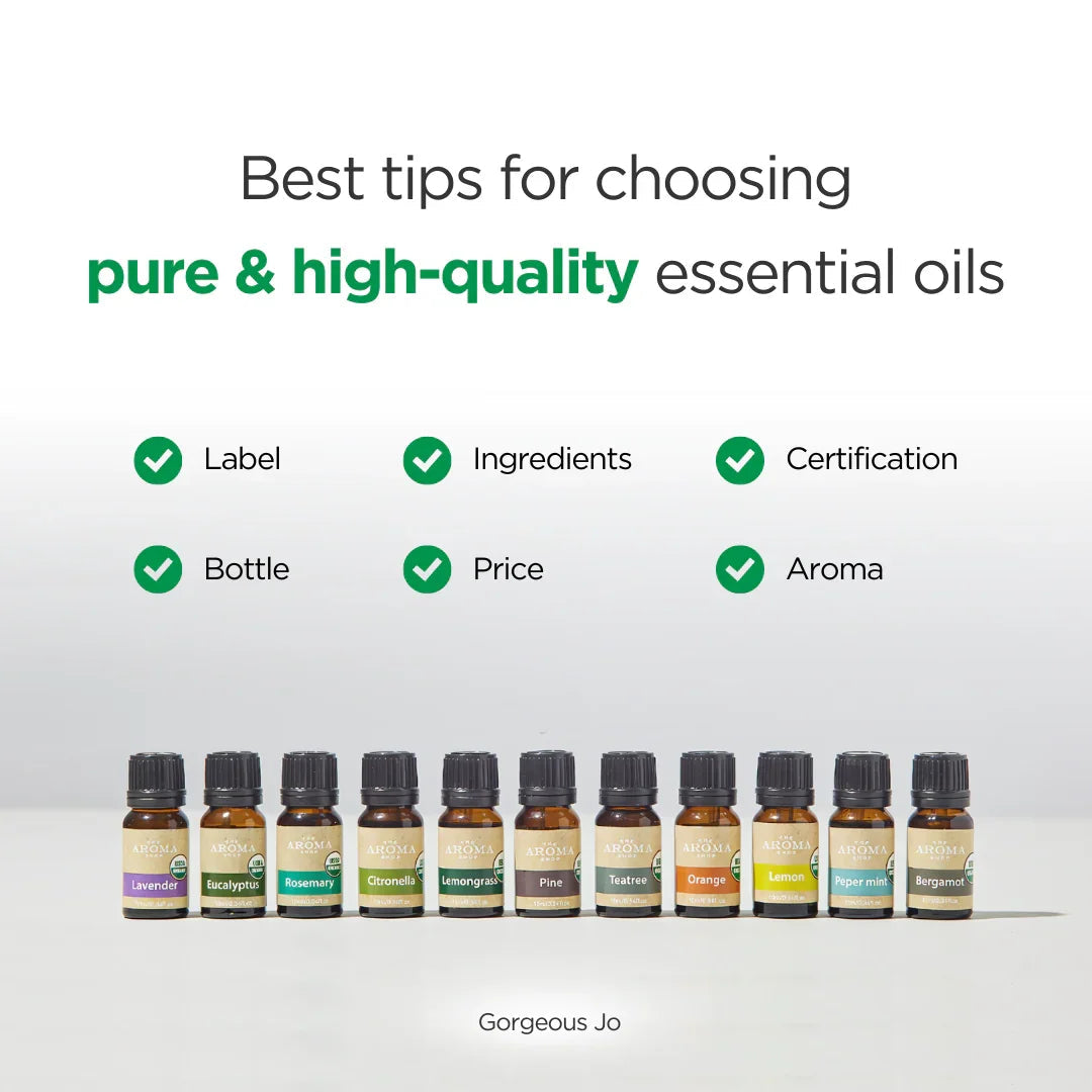 Best Tips for Choosing Pure and High-Quality Essential Oils: A Step-by-Step Guide - GJ Group Sdn Bhd