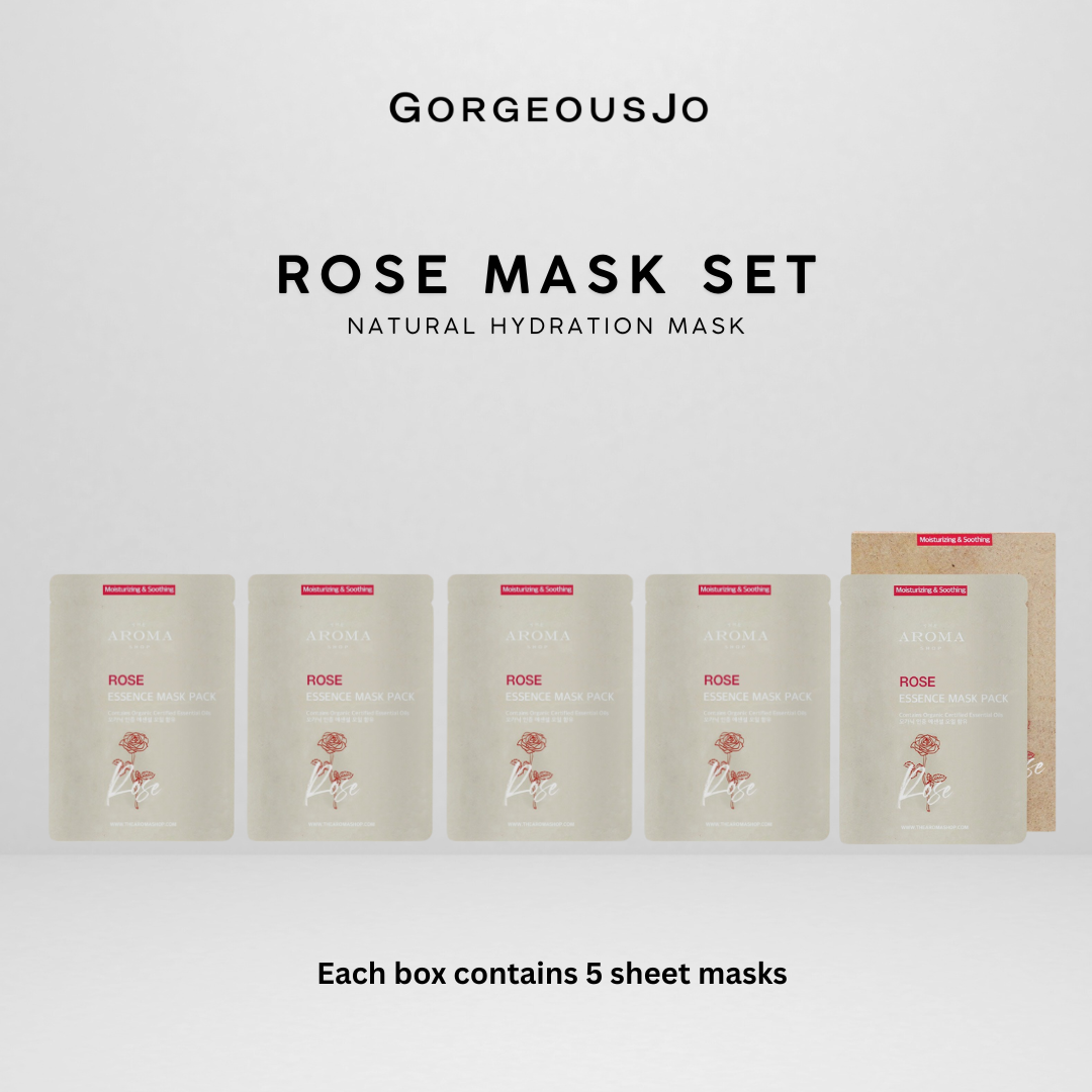 The Aroma Shop Organic Rose Essence Mask Pack (5 Pieces)