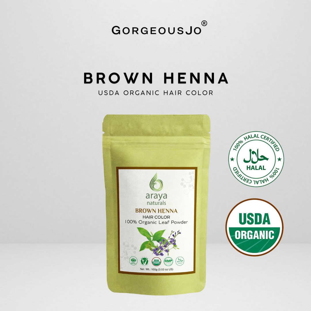 Organic Brown Hair Henna