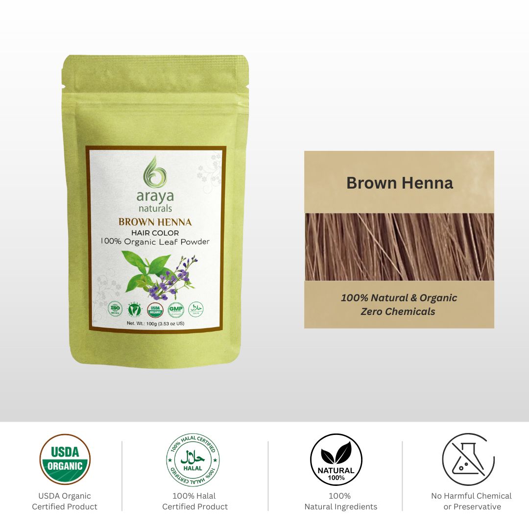 Organic Brown Hair Henna