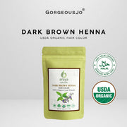 Organic Dark Brown Hair Henna