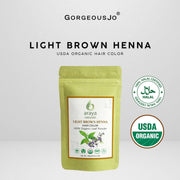 Organic Light Brown Hair Henna