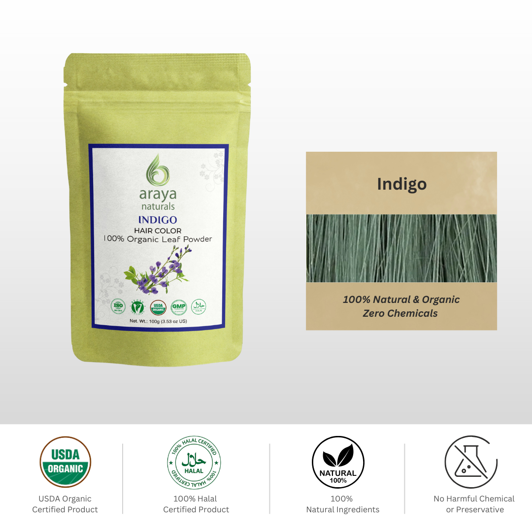 Organic Indigo Hair Henna