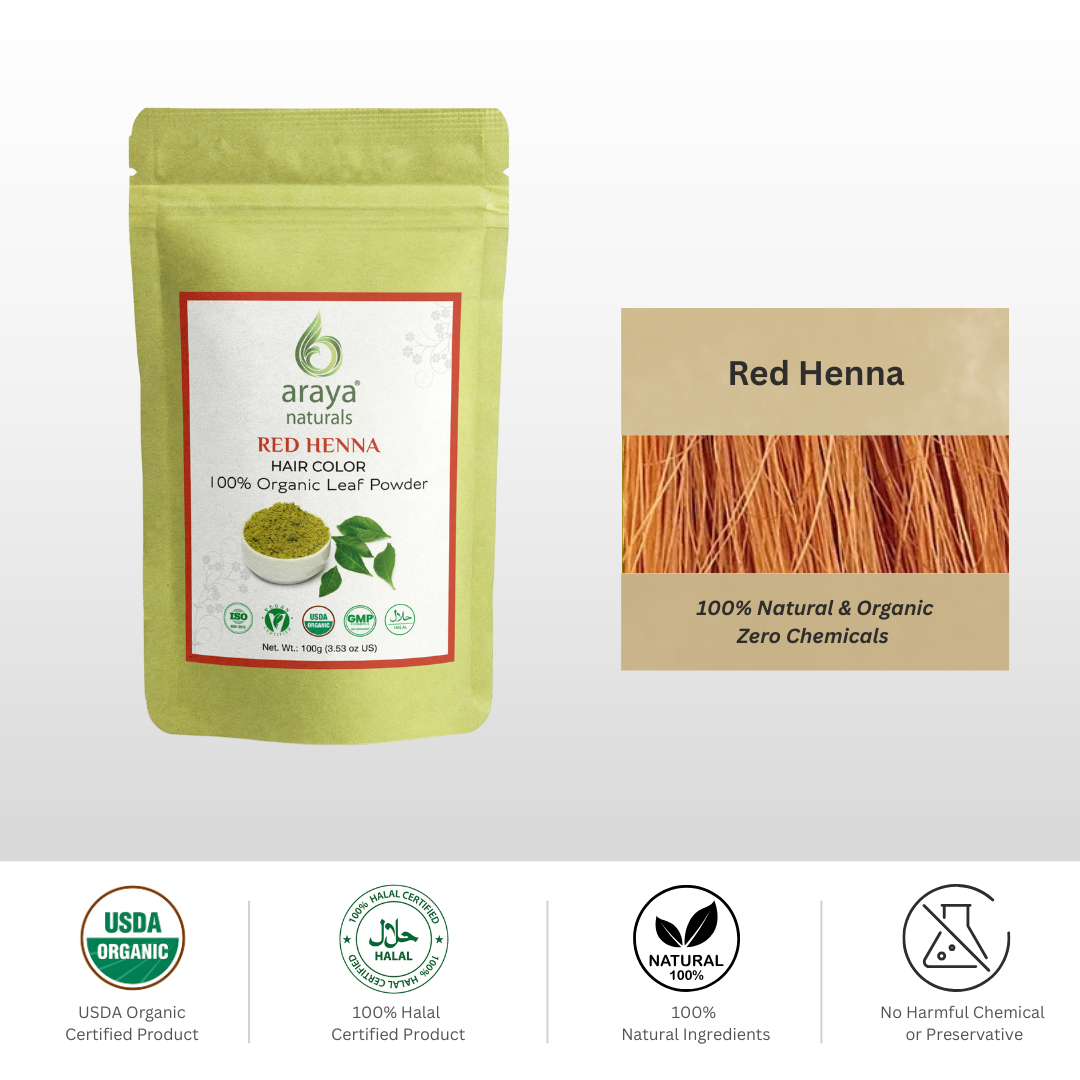 Organic Red Hair Henna