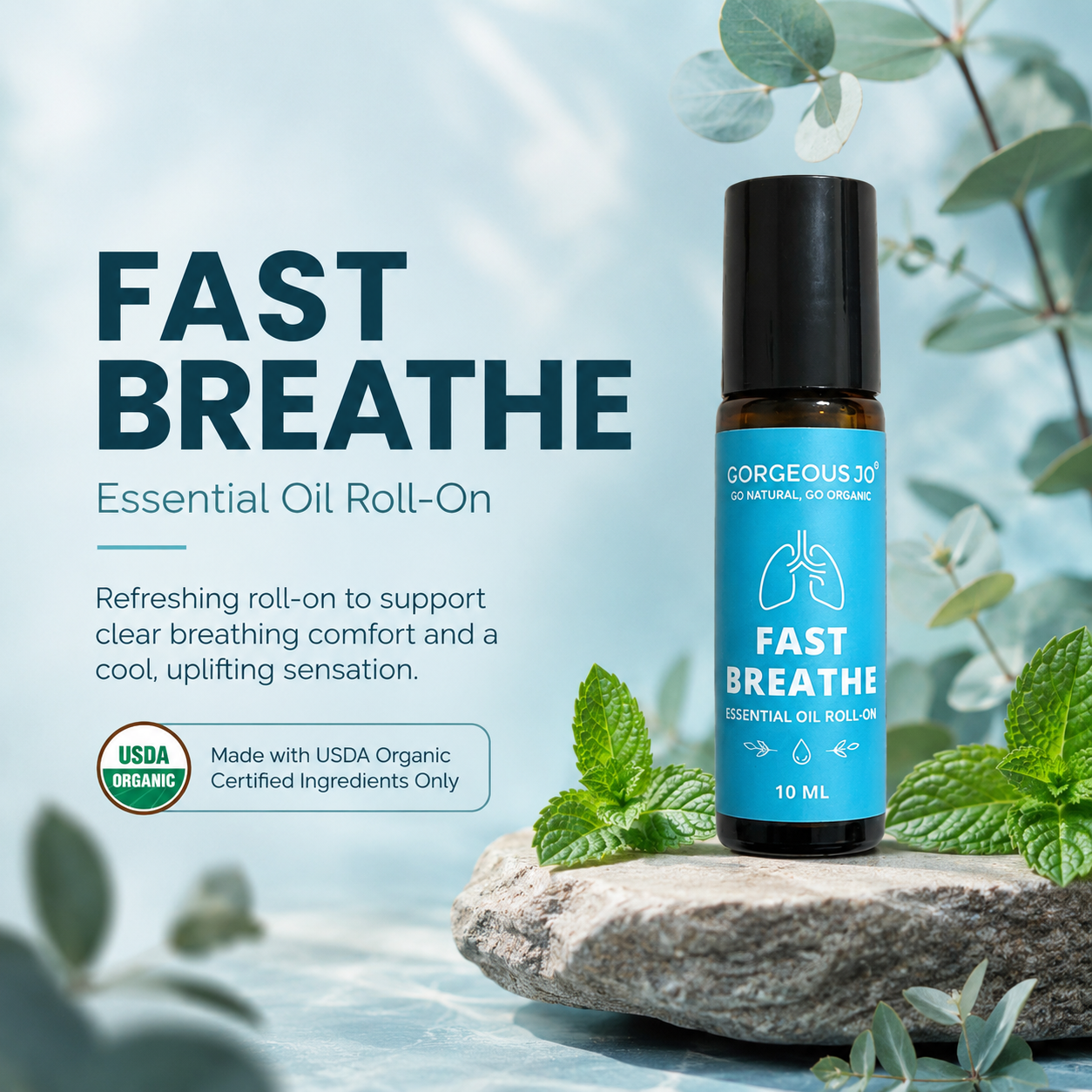 Fast Breathe Roll-On (10ml)