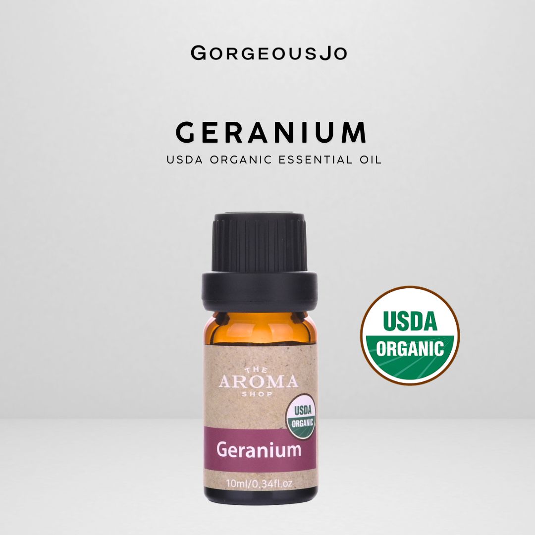 The Aroma Shop Organic Geranium Essential Oil