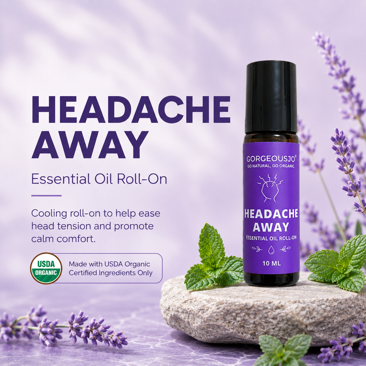 Headache Away Roll-On (10ml)