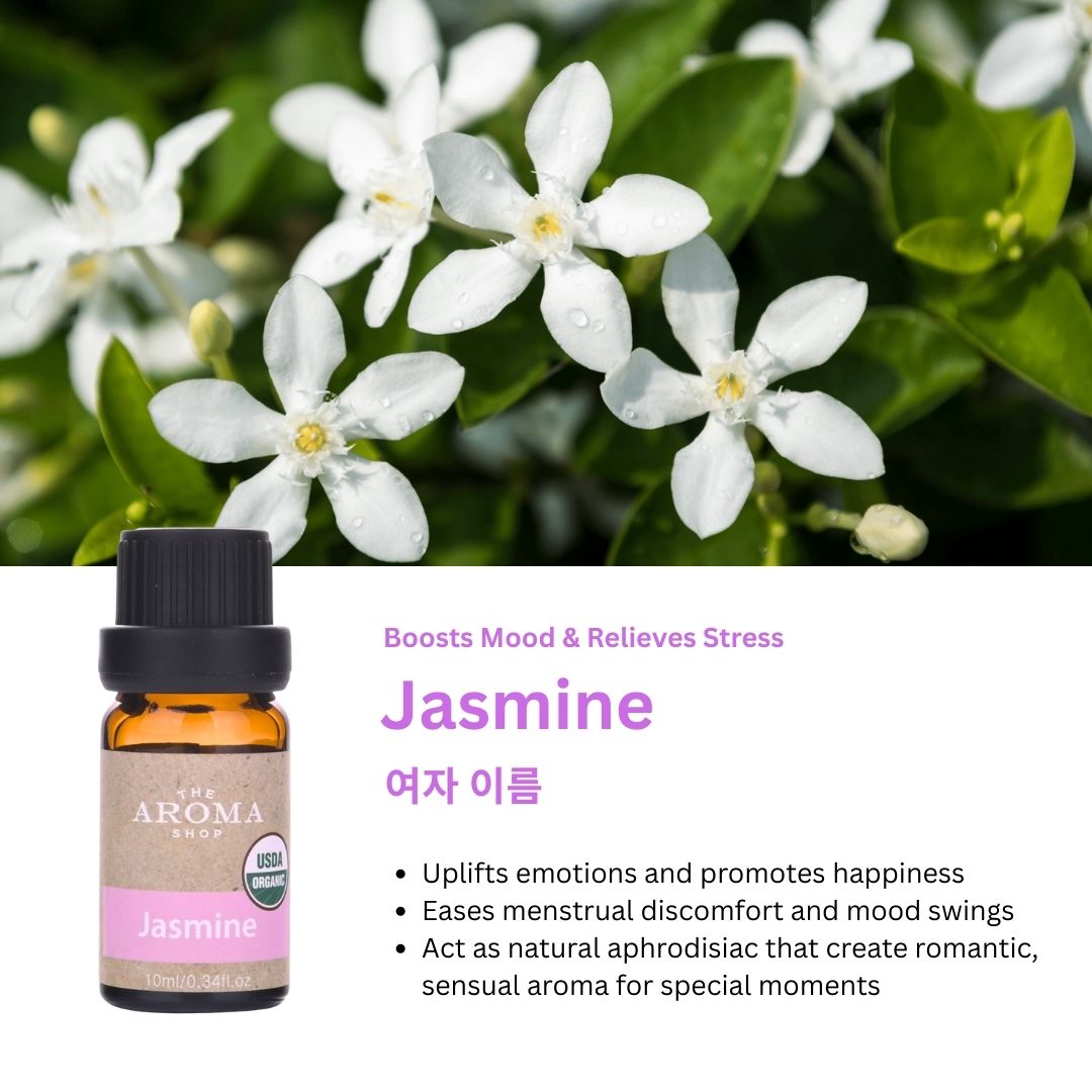 The Aroma Shop Organic Jasmine Essential Oil
