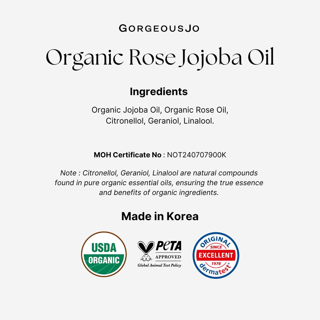 The Aroma Shop Organic Rose Facial Oil