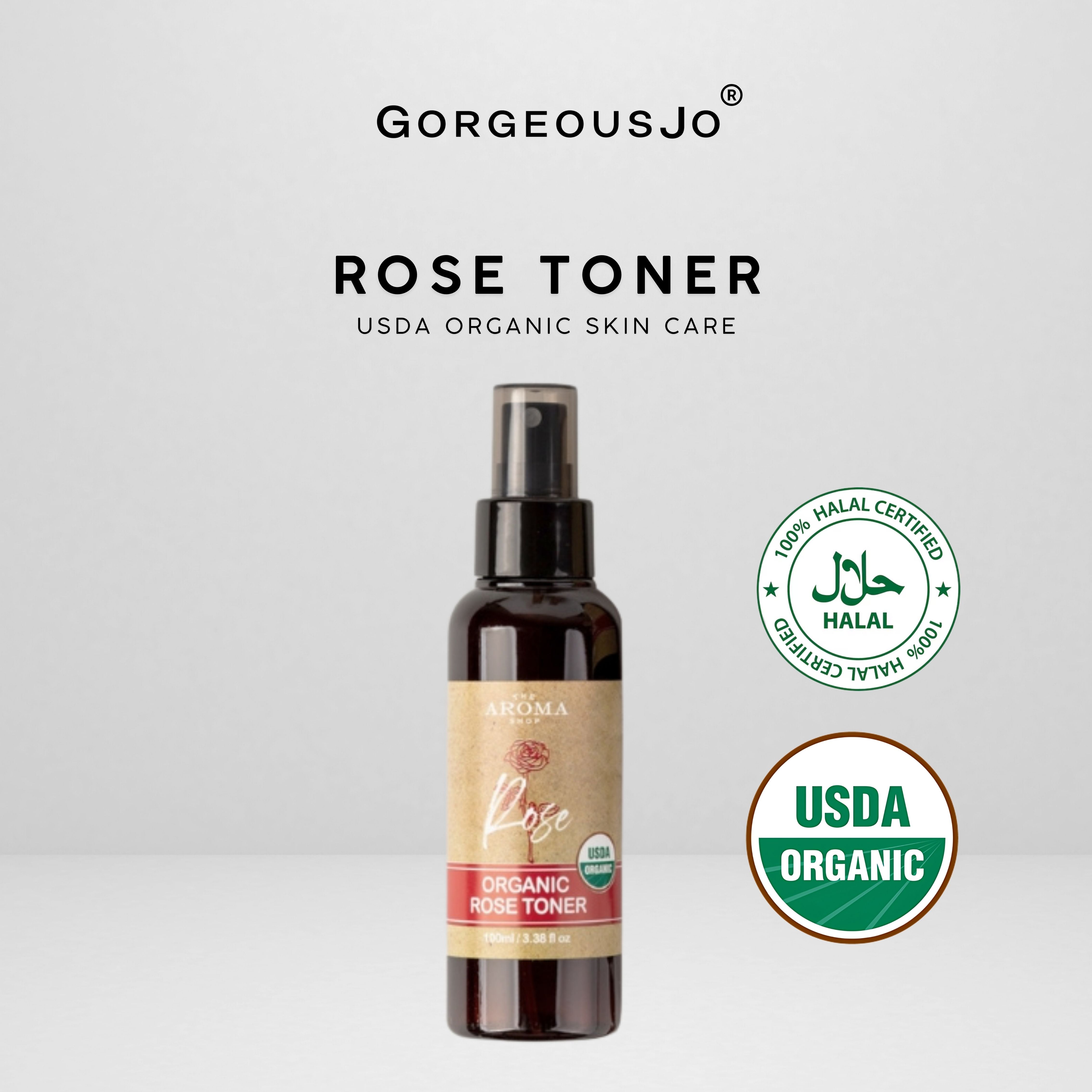 The Aroma Shop Organic Rose Toner