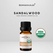 Organic Sandalwood Essential Oil (10ml)