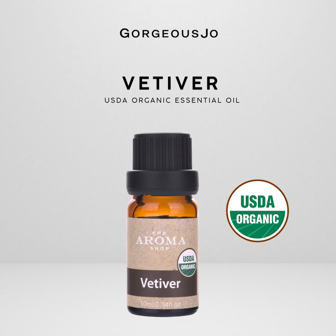 The Aroma Shop Organic Vetiver Essential Oil